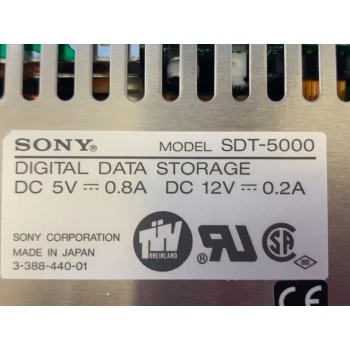 Sony SDT-5000 Digital Data Storage